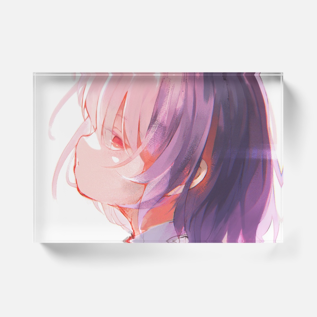 Pink Girl アクリルブロック(148x100mm)