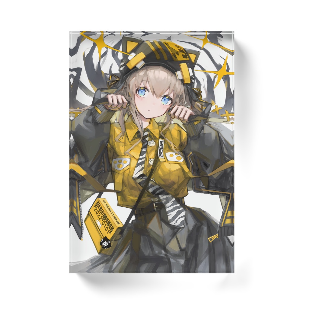 HAPPY NYAN YEAR 2022 アクリルブロック - 100x148mm