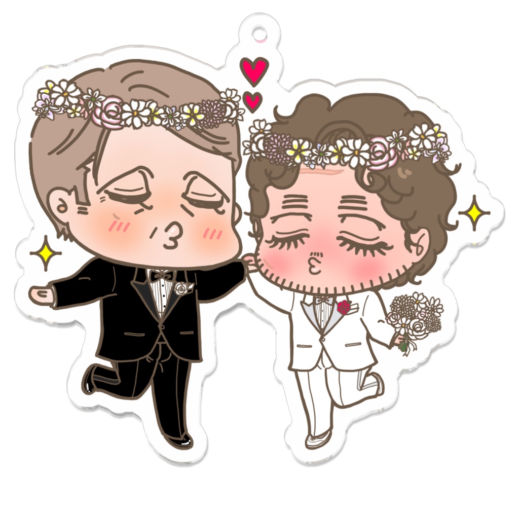 レクウィル you may kiss the bride（捏造S4） アクリルキーホルダー