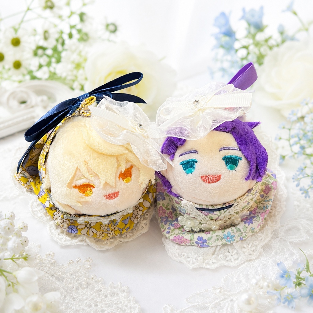 もちマス用　花柄ワンピースセット