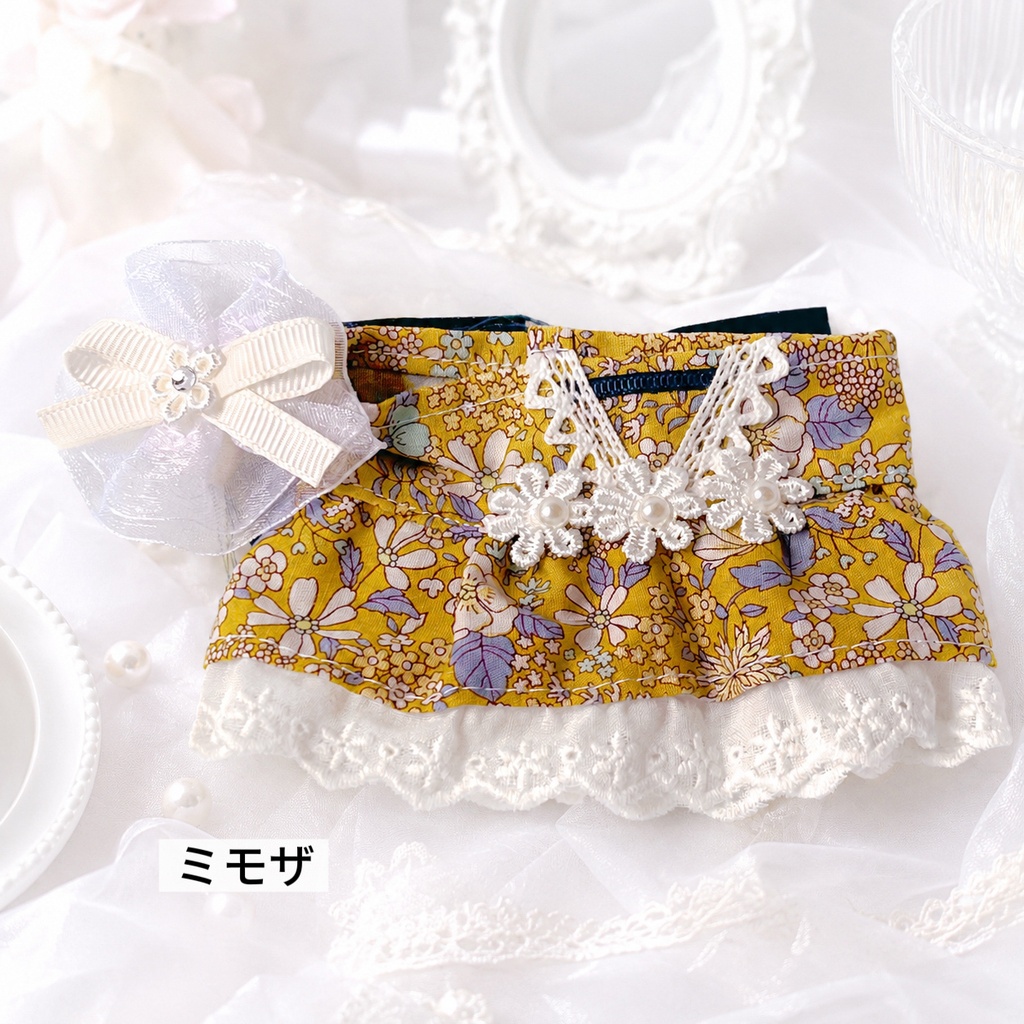 もちマス用 花柄ワンピースセット