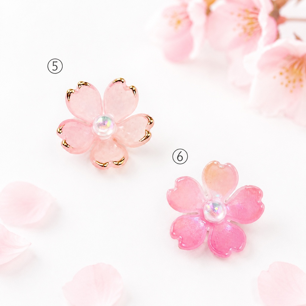 もちマス 用/桜アクセサリー