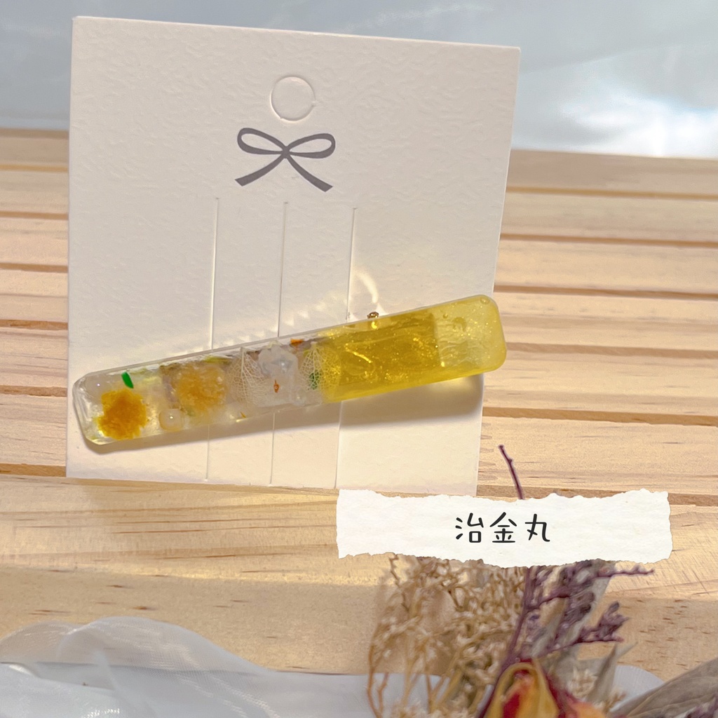 イメージヘアクリップ (千代金丸/北谷菜切/治金丸)