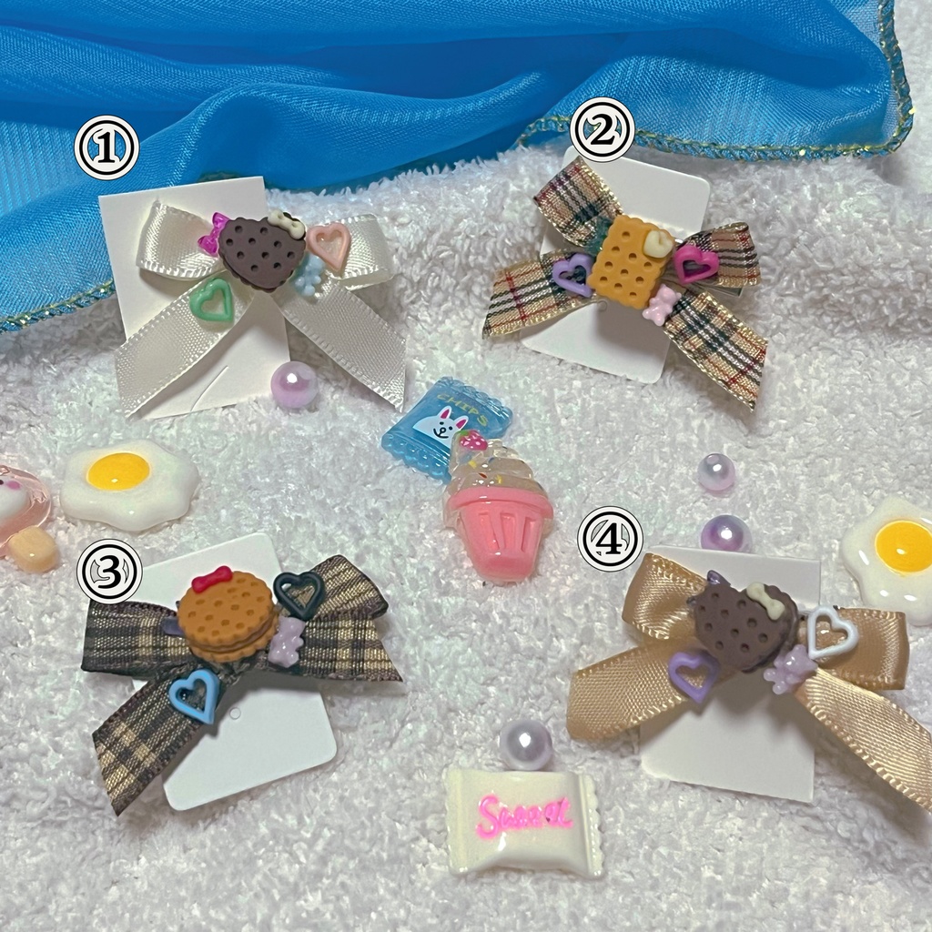 スイートリボン ヘアクリップ