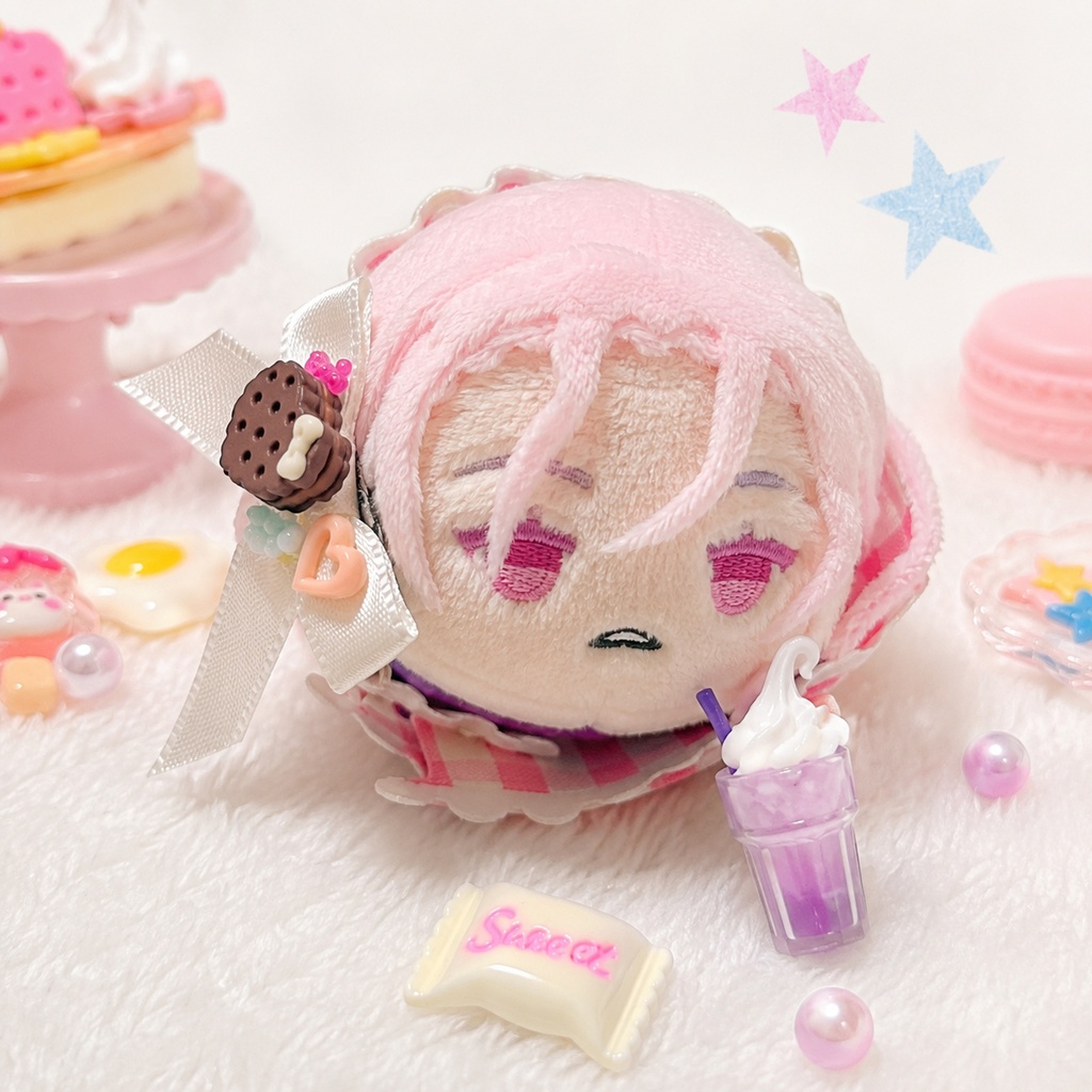 もちマス用/スイートリボンヘアクリップ