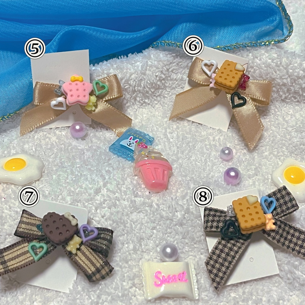 スイートリボン ヘアクリップ