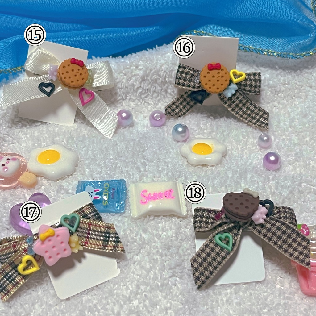 スイートリボン ヘアクリップ