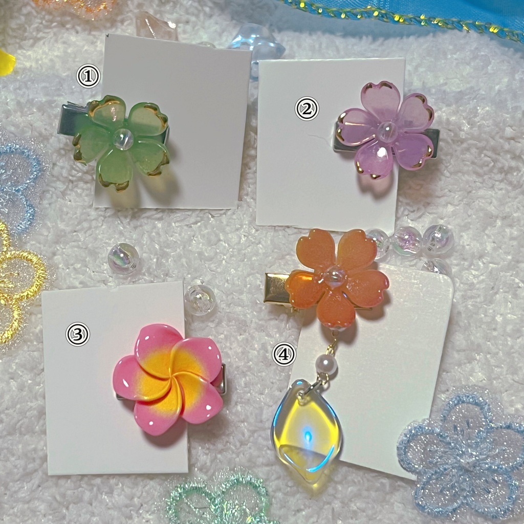 桜ヘアクリップ