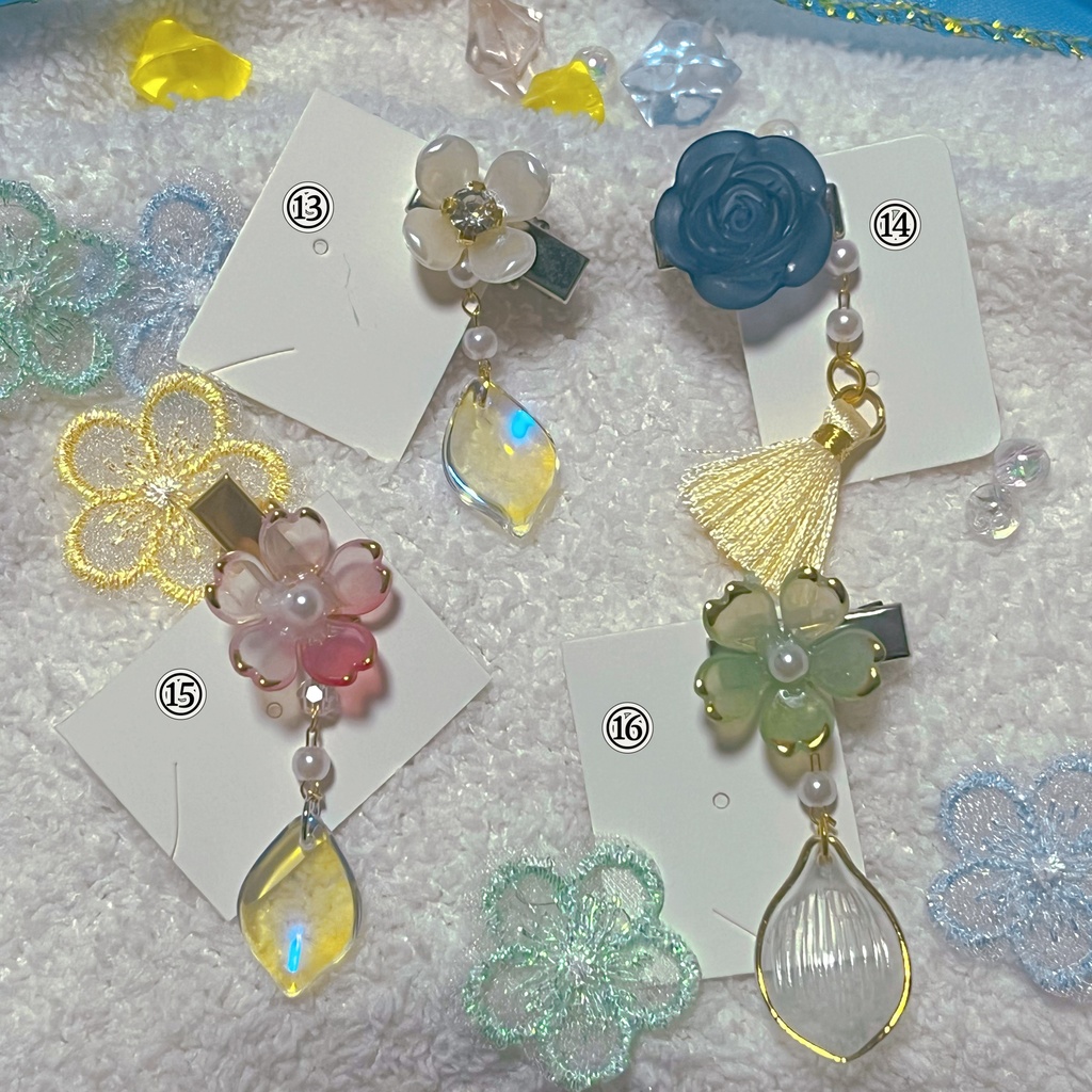 桜ヘアクリップ