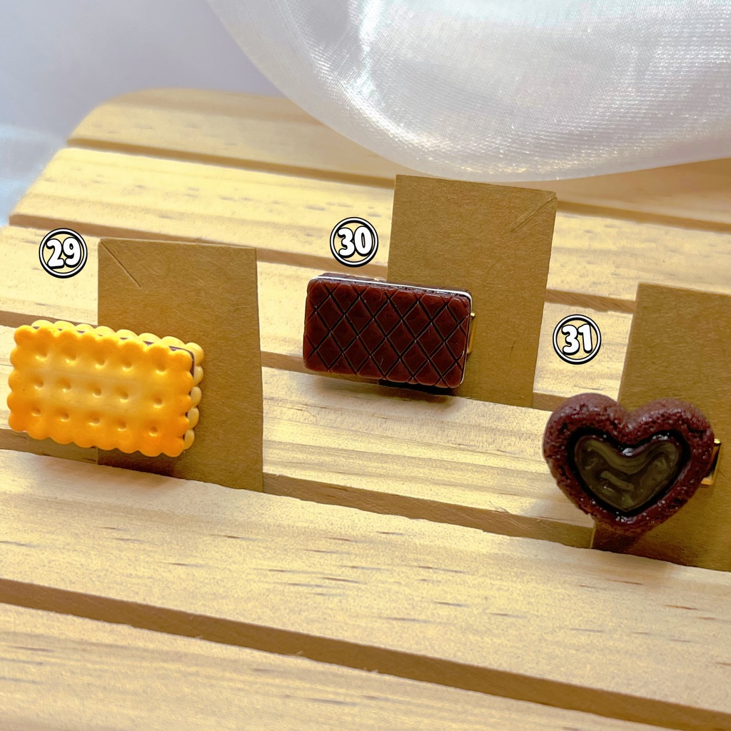 もちマス スイーツビュッフェ ヘアクリップ