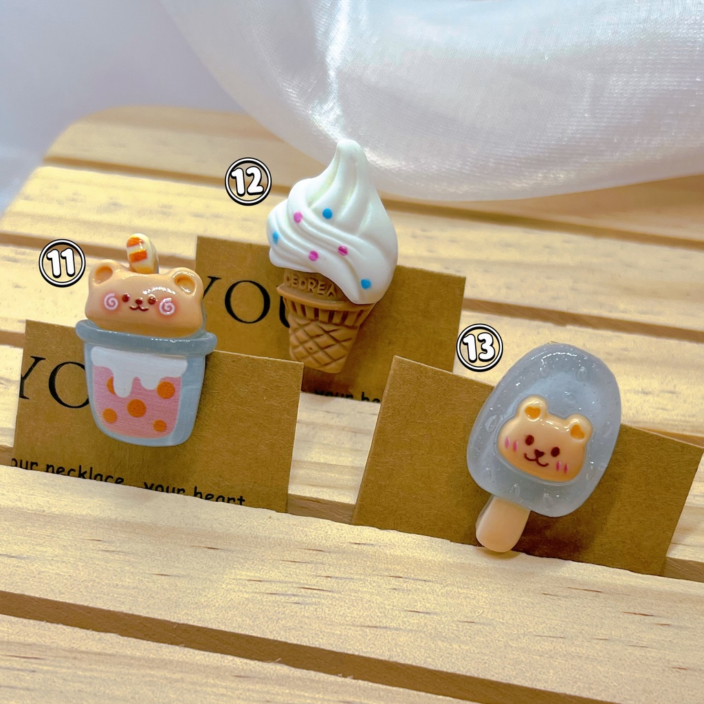 もちマス スイーツビュッフェ ヘアクリップ