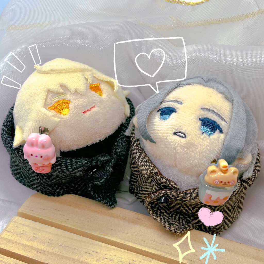 もちマス スイーツビュッフェ ヘアクリップ