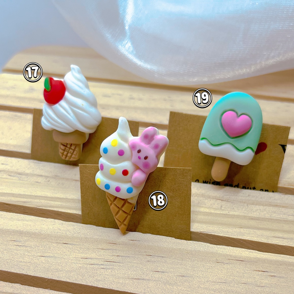 もちマス スイーツビュッフェ ヘアクリップ