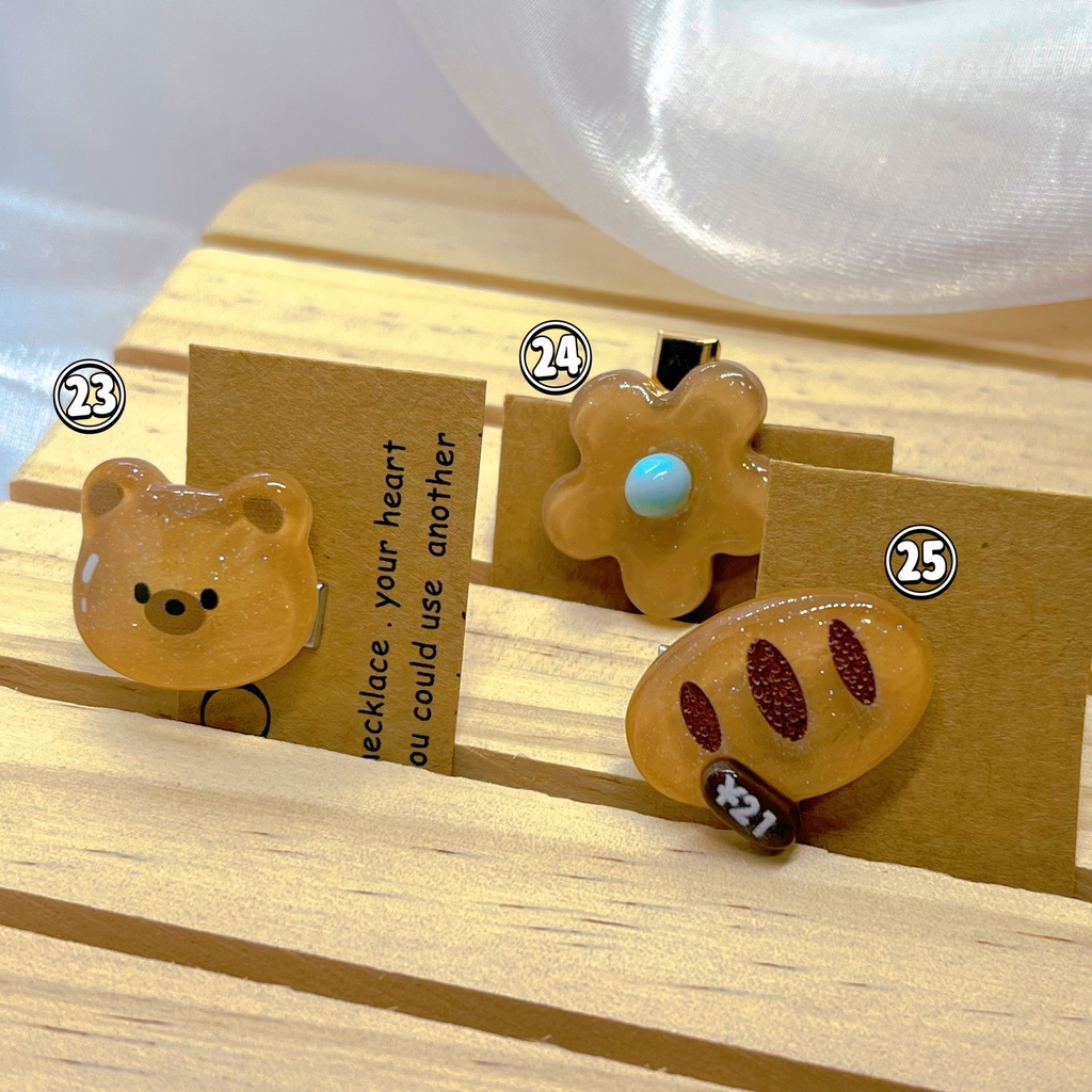 もちマス スイーツビュッフェ ヘアクリップ