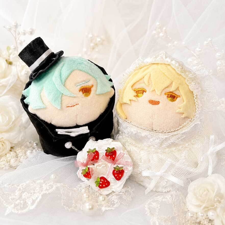もちマス用 ウエディングドレス/タキシード