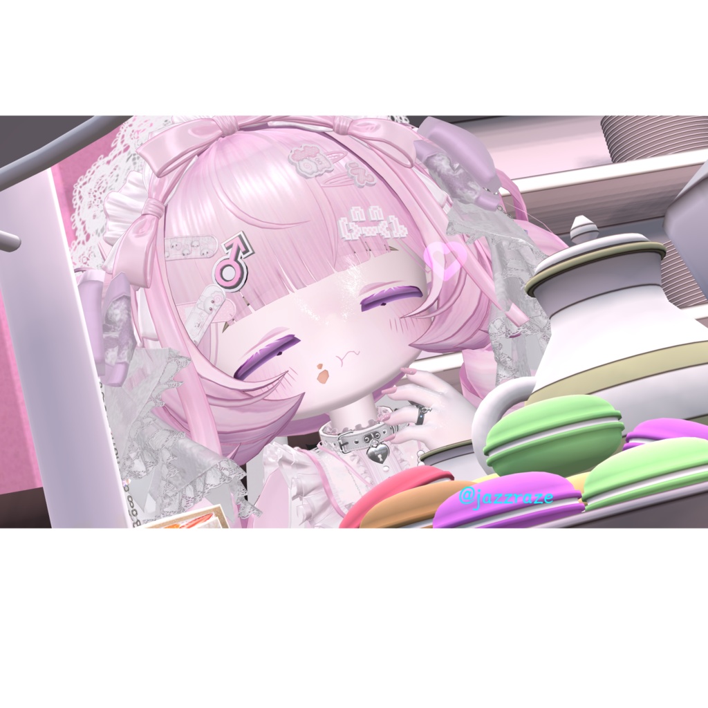 期間限定無料!【キプフェル向け】ねむたげ表情セット18種類