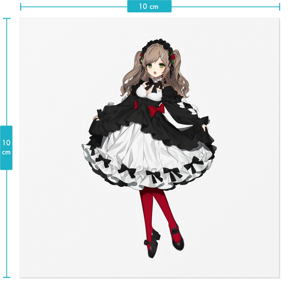 ゴシックゆななステッカー