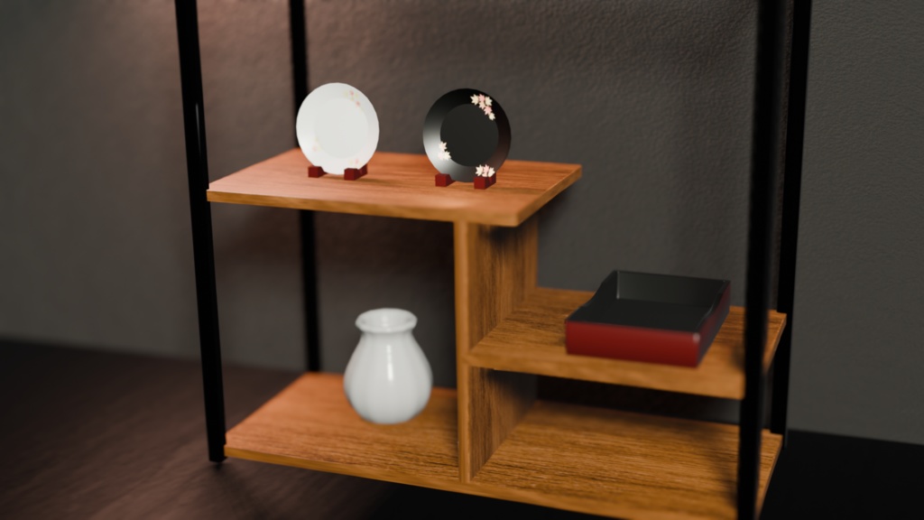 和風インテリア小物セット(無料版あり)