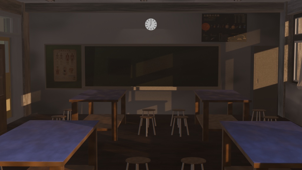 夕暮れの理科室(無料体験版あり)