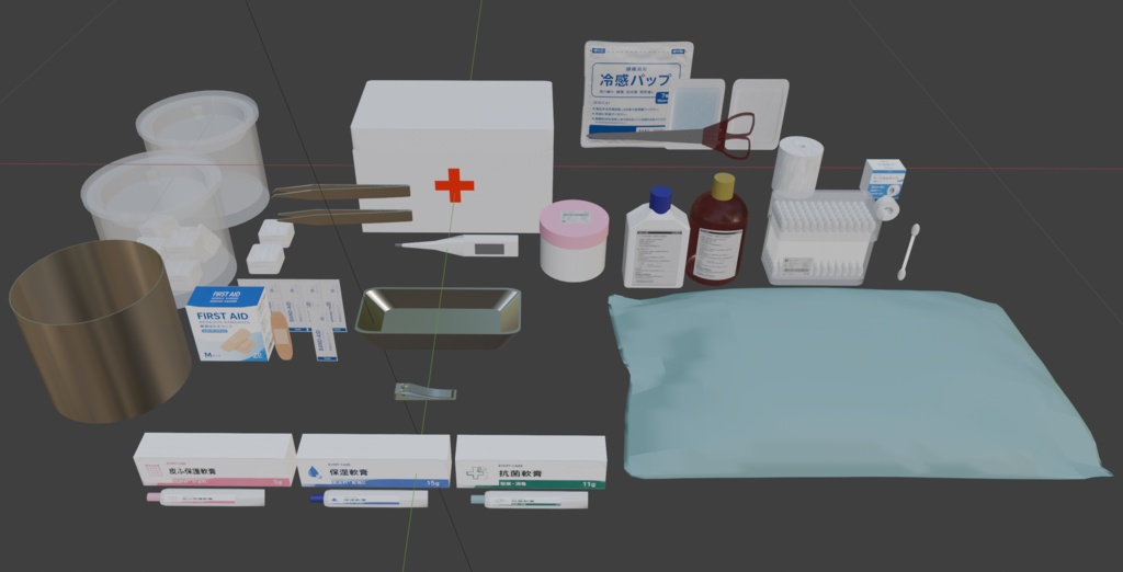 医療小物セット (Medical Props Pack)
