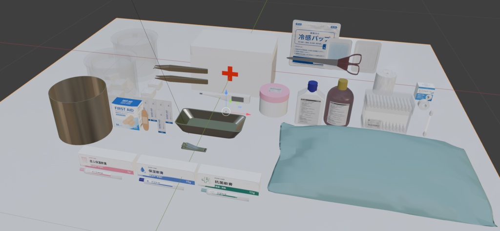 医療小物セット (Medical Props Pack)
