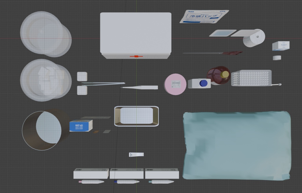 医療小物セット (Medical Props Pack)