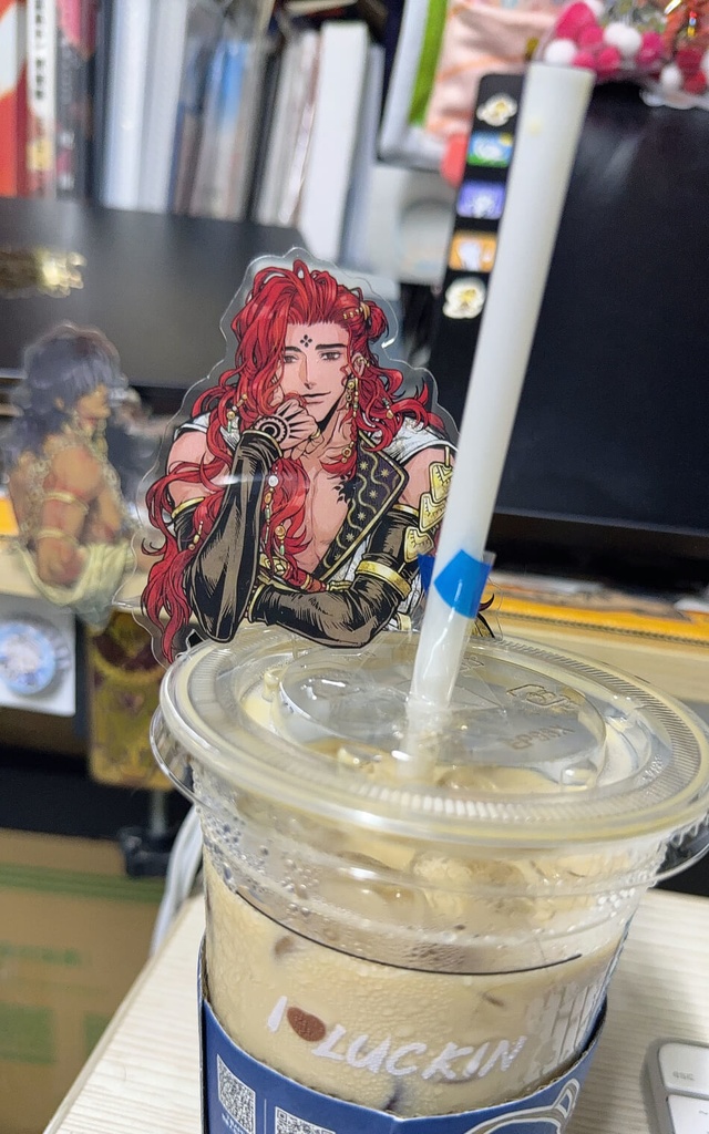 PVC透明カードスタンド