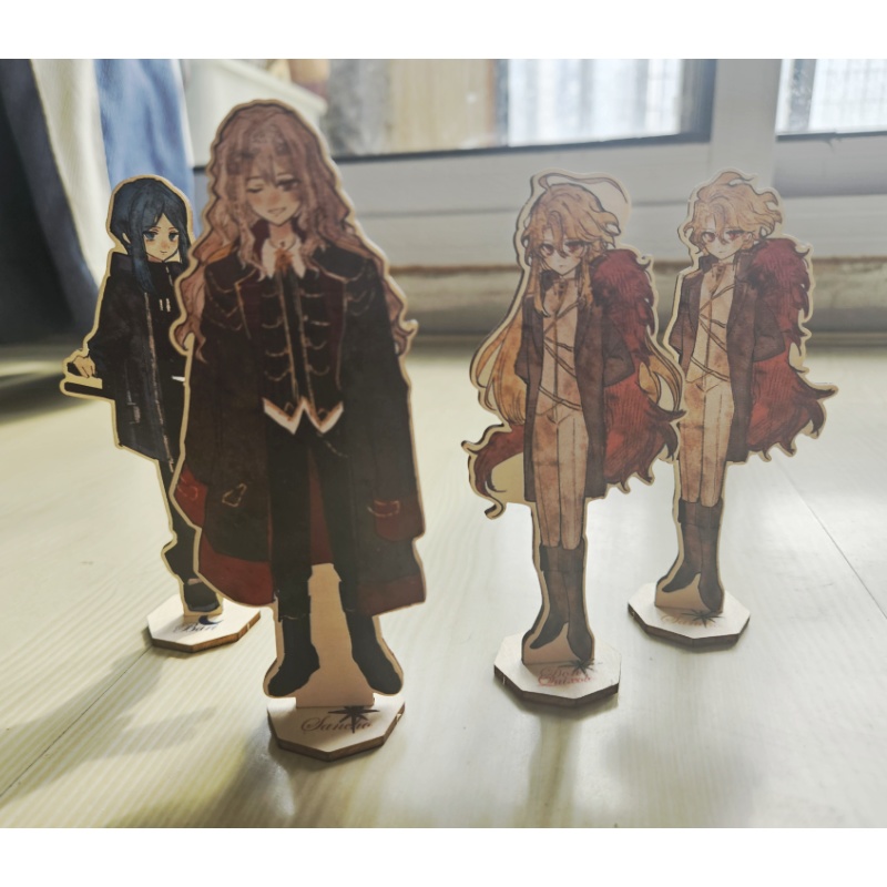 Limbus Company鏡の世界 アクリルグッズ&木製劇場