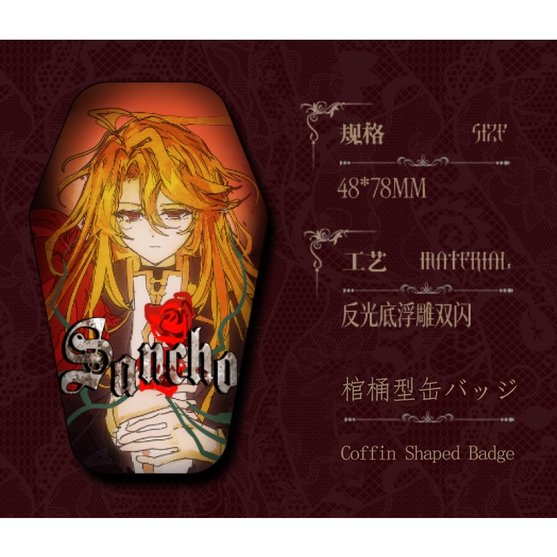 Limbus Company鏡の世界 缶バッジ&レリーフコイン