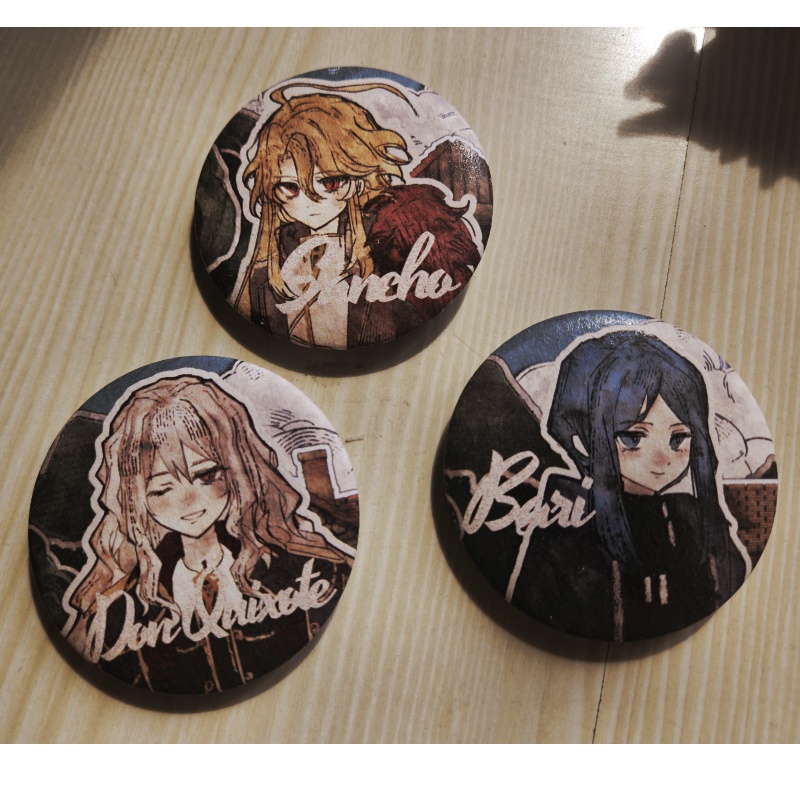 Limbus Company鏡の世界 缶バッジ&レリーフコイン