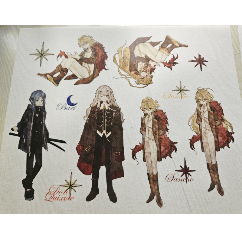 Limbus Company鏡の世界 イラスト集「Myosotis」/ステッカー/招待状