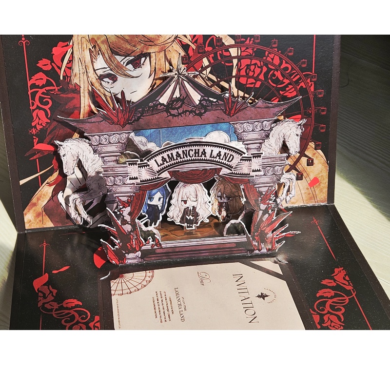 Limbus Company鏡の世界 イラスト集「Myosotis」/ステッカー/招待状