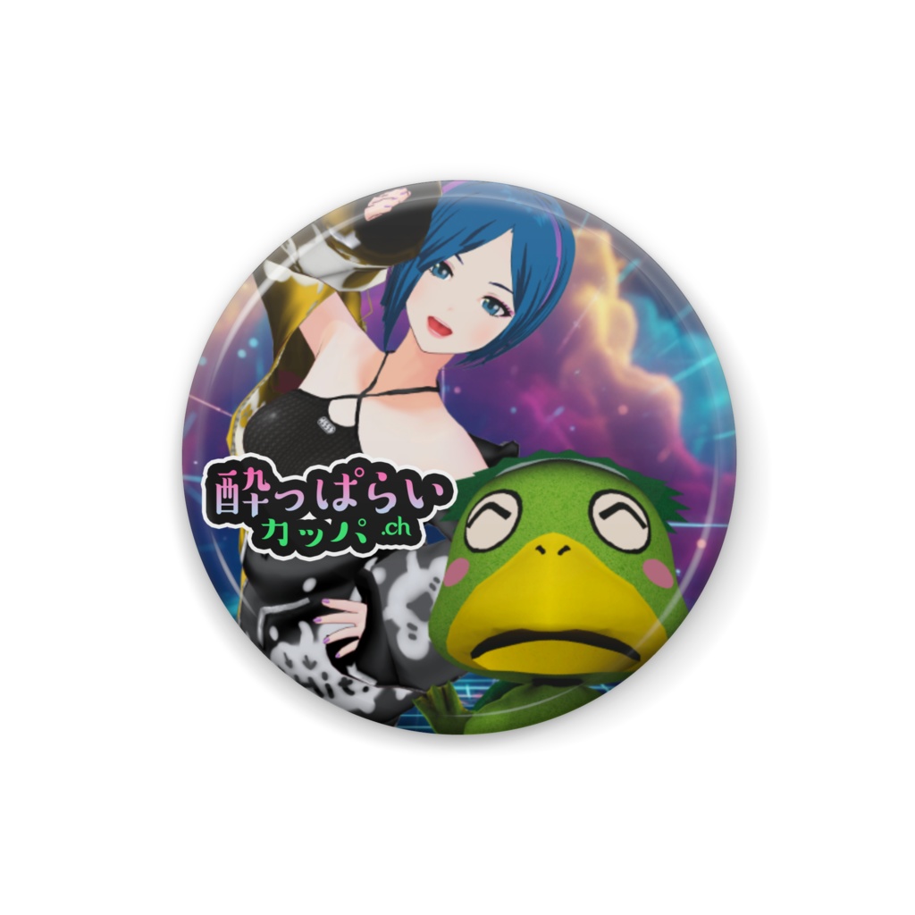 缶バッジA (ポスターイメージ)