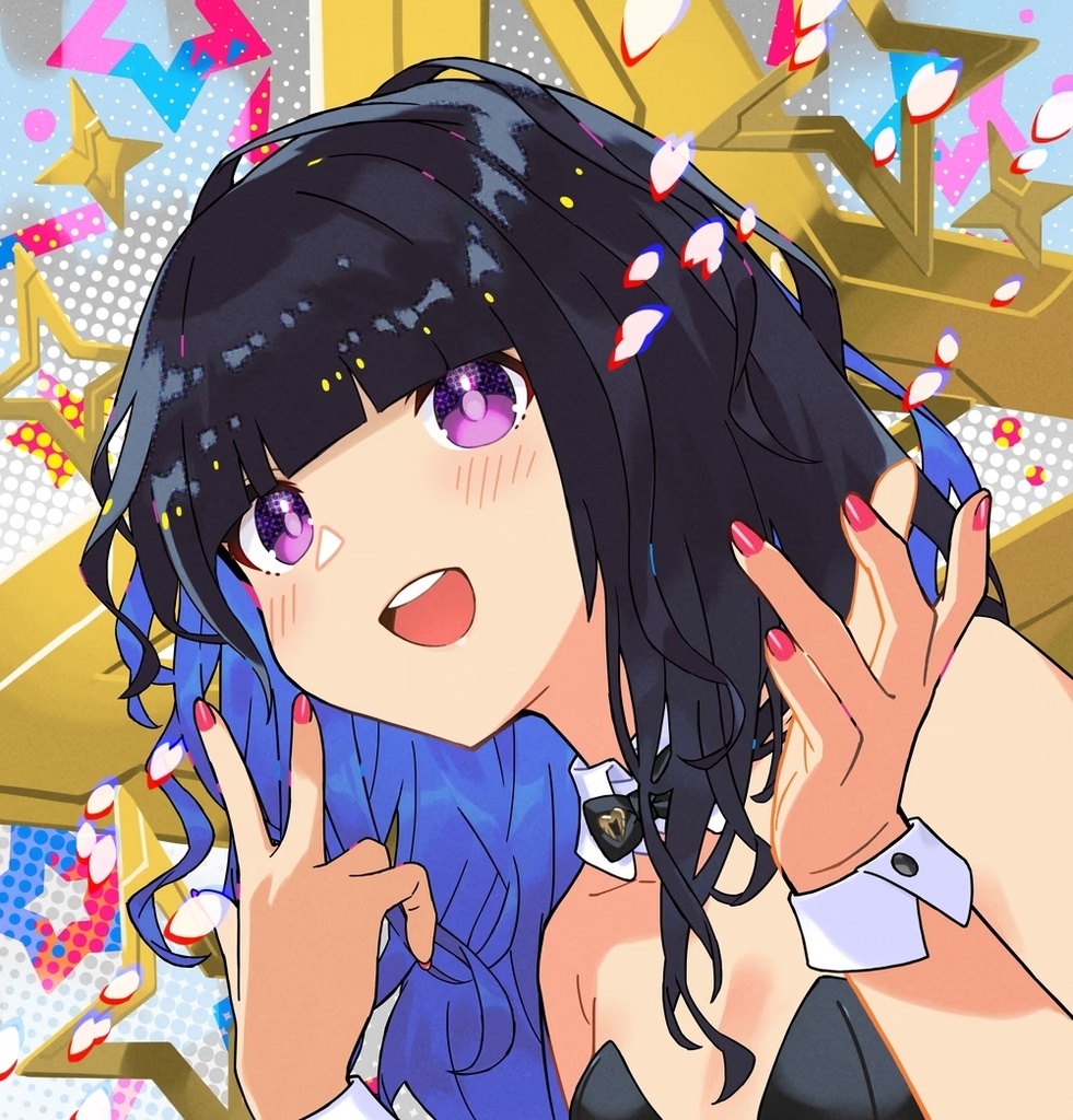 Megami #01709 18センチ四方キャンバスアート