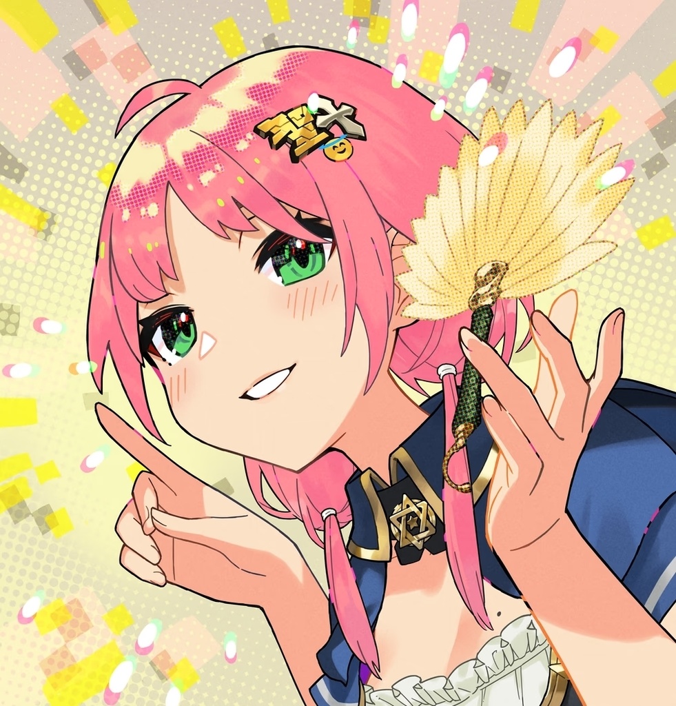 Megami #02128 18センチ四方キャンバスアート