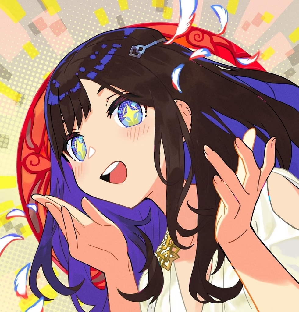 Megami #07441 18センチ四方キャンバスアート