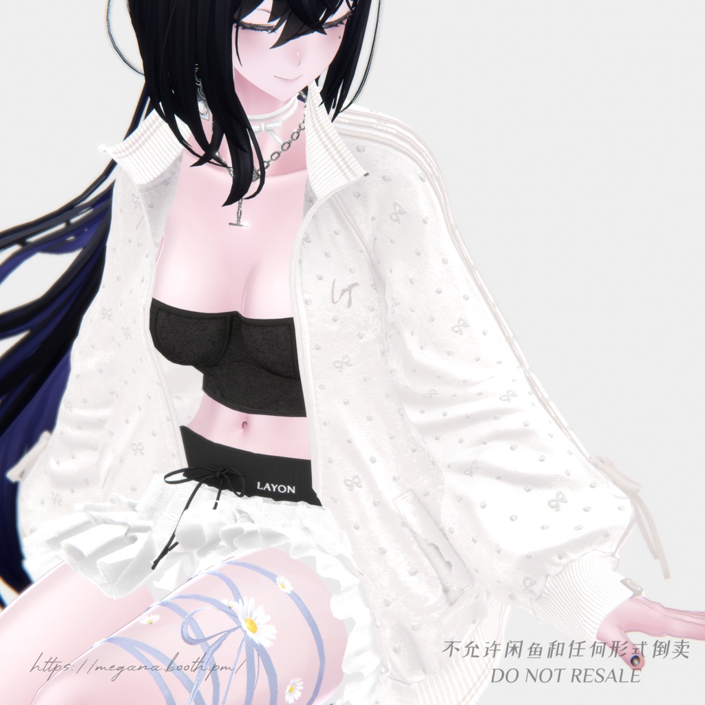 【 7avatars】 Flower Ribbon キンモクセイ/マーガレット