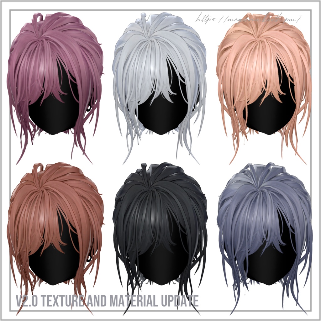 【04/21Update】ショートヘアMG02 shorthairMG02