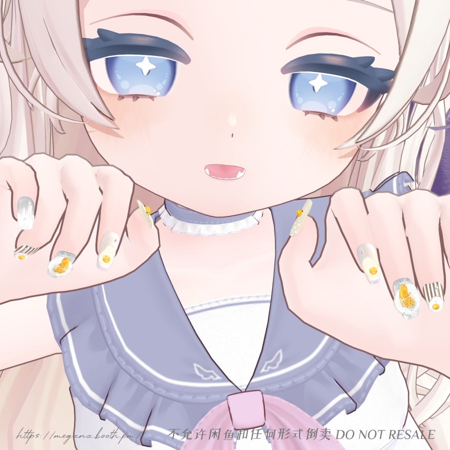 SALE-6/5 3rd追加対応【20avatars】たまごネイル Egg Nail 【Hand&Foot】