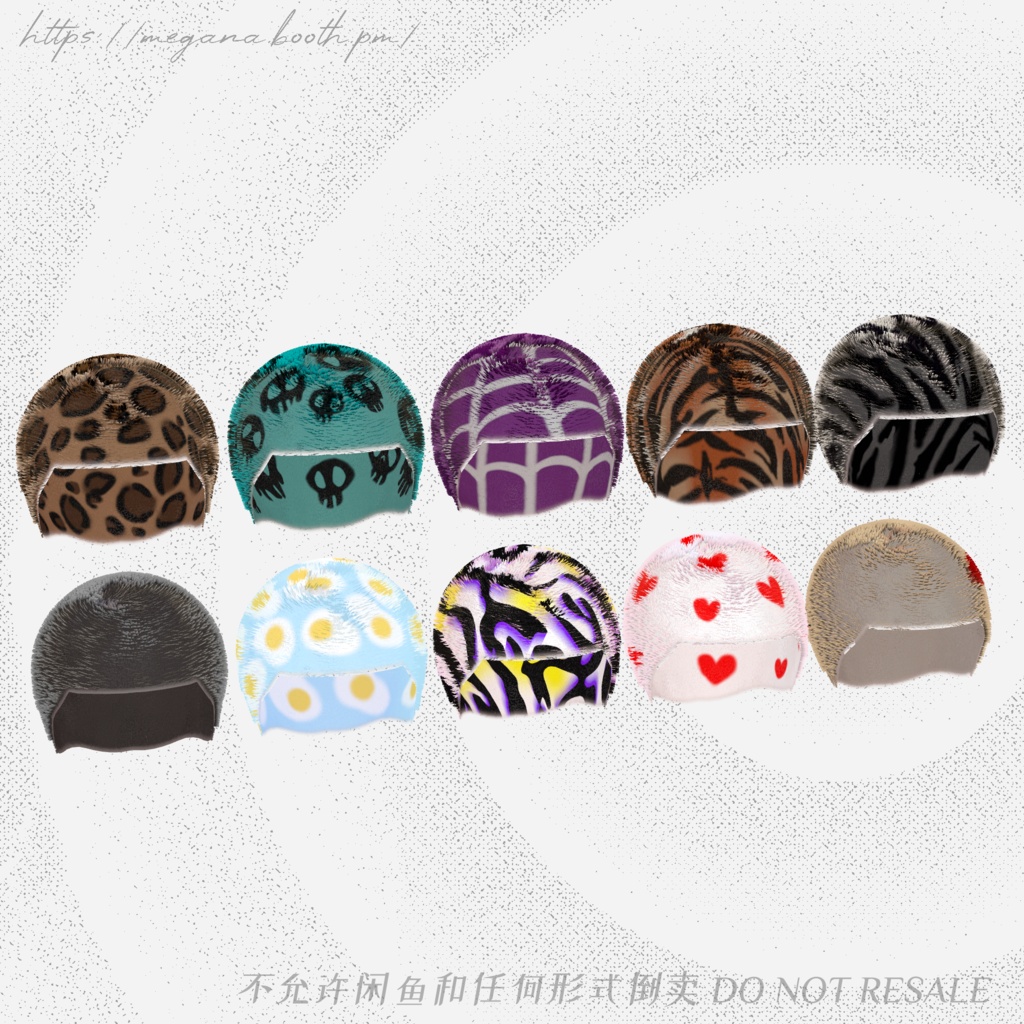 【SALE-8/16】MG03 manbun × bouzu マンバン 坊主【6avatars】