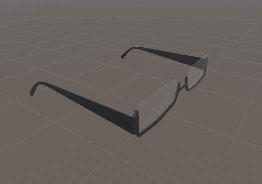 アンダーリムメガネ