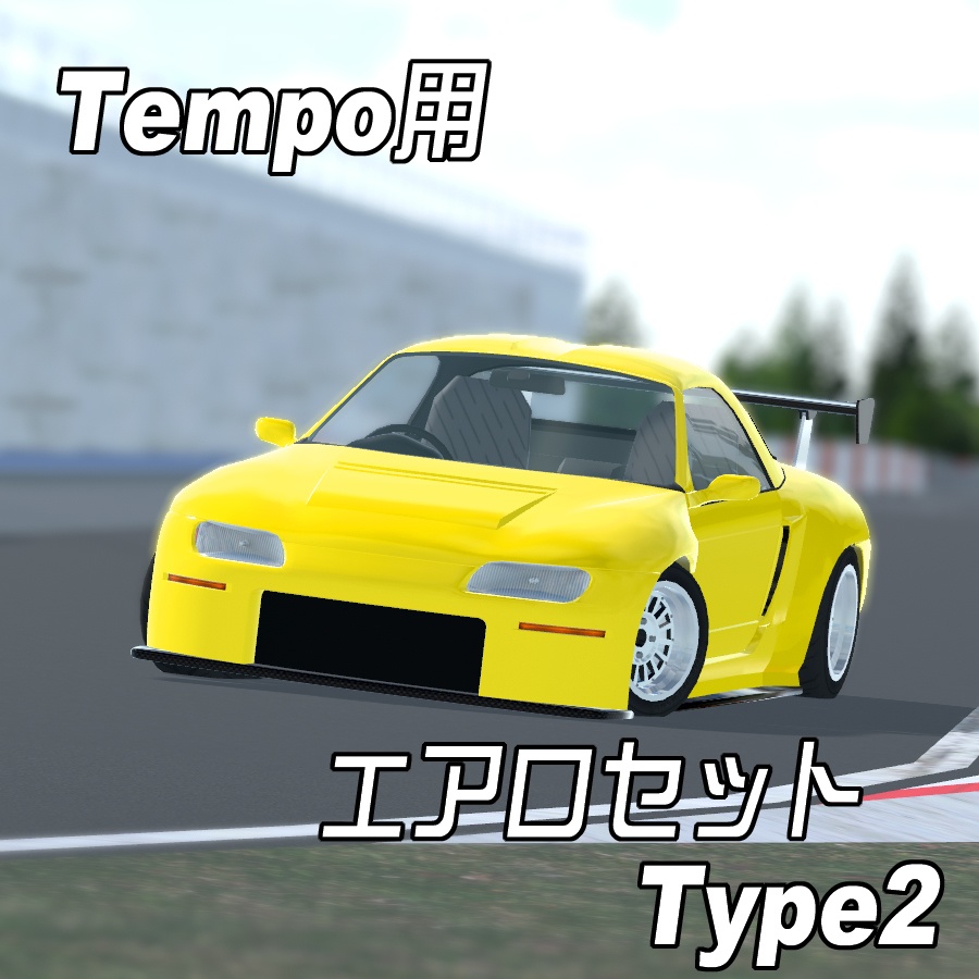 Tempo用　エアロセットType2
