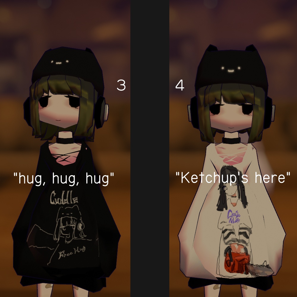 VRCローポリモデル -Rise/リセ