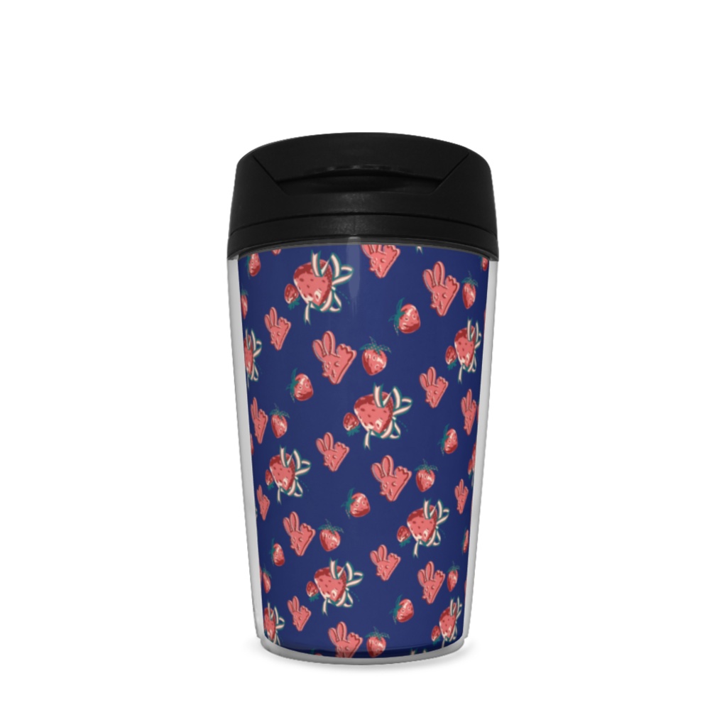 ヘモイチゴ柄タンブラー