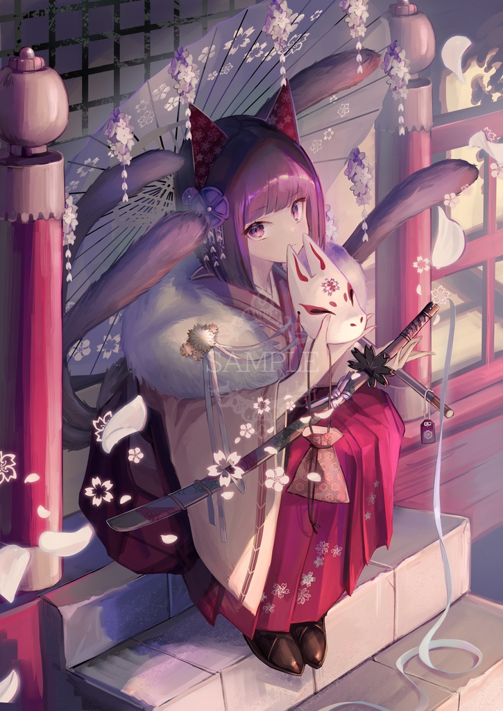 C103オリジナルイラスト本「ひととせのうつろい」