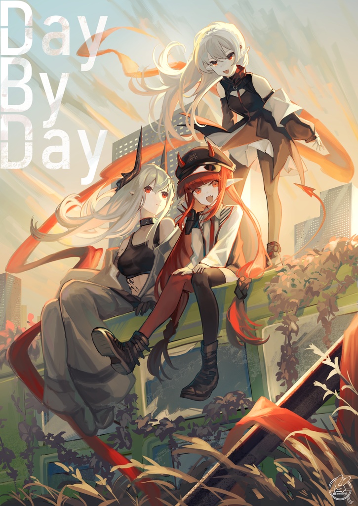 カズデル懇親会イラスト本「Day By Day」