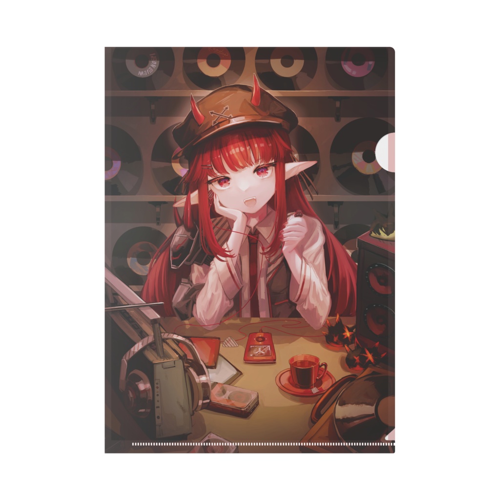 ヴィグナちゃんクリアファイル A4