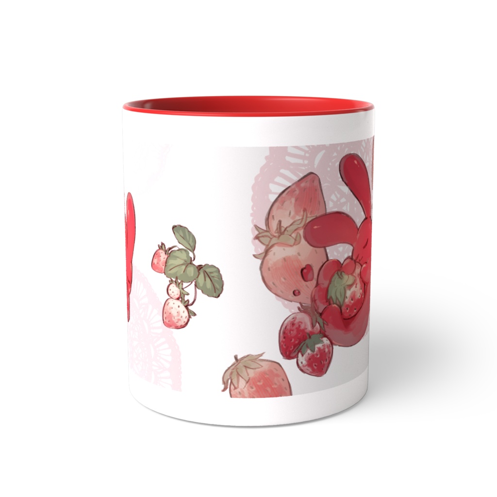 ヘモマグカップ(ツートンカラーマグカップ赤)