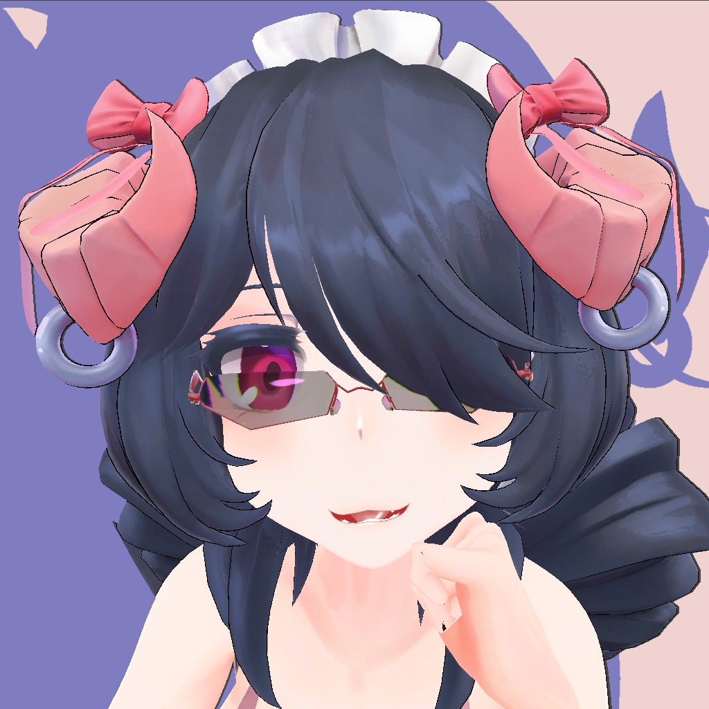 「3Dモデル」justエーワメガネ 「眼鏡」