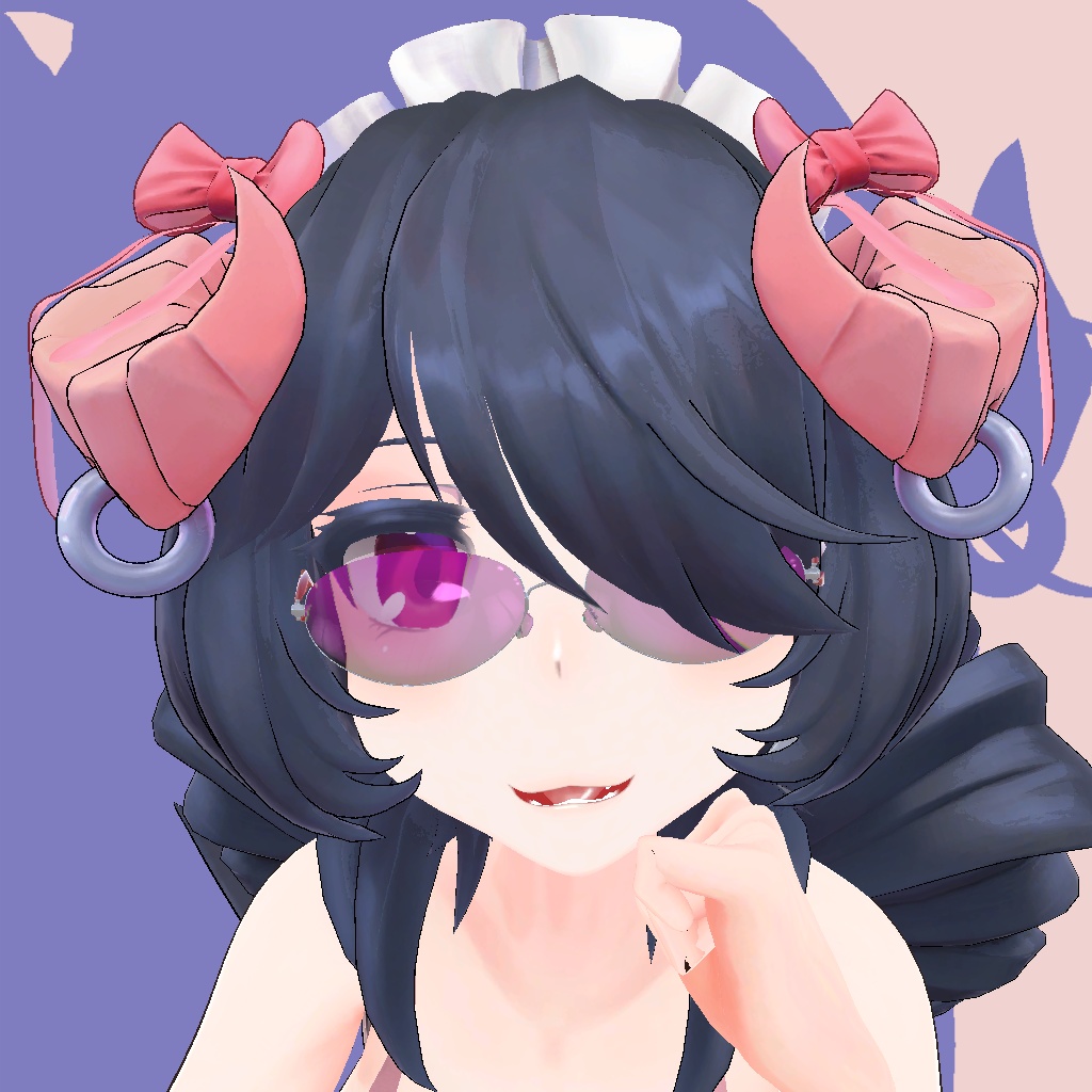 「3Dモデル」justエーワメガネ 「眼鏡」